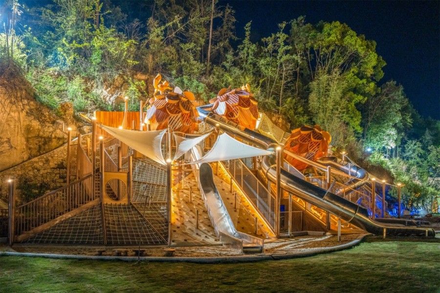 户外无动力乐园效果图欣赏-2025年儿童户外游乐设计最新趋势 户外无动力乐园效果图欣赏-2025年儿童户外游乐设计最新趋势