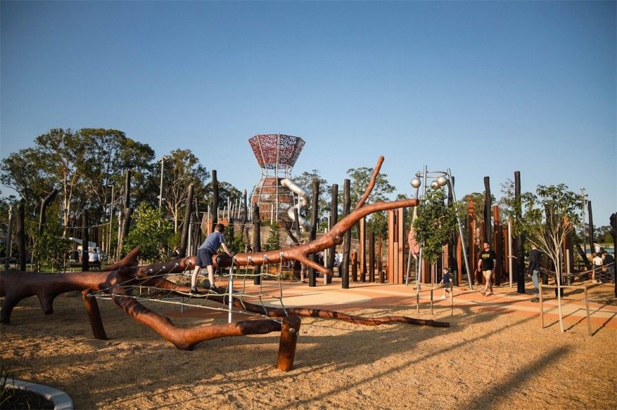 户外无动力游乐设施 - 安全环保的儿童户外娱乐解决方案