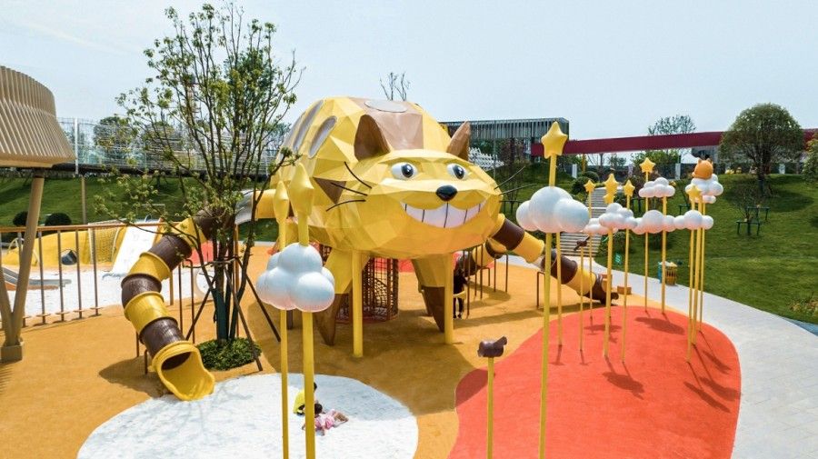 无动力游乐园 - 儿童成长的绿色乐园,让想象力自由飞翔 无动力游乐园 - 儿童成长的绿色乐园,让想象力自由飞翔